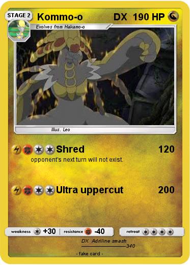 Pokemon Kommo-o            DX