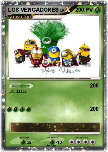 Pokemon LOS VENGADORES
