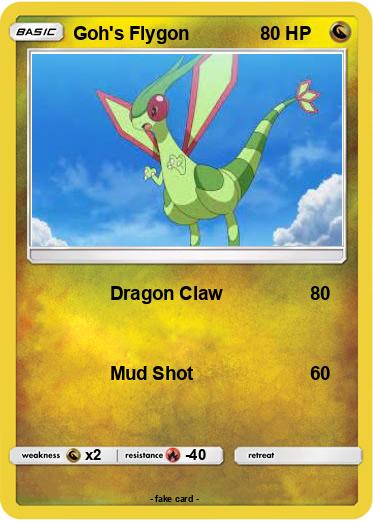 Pokemon Goh's Flygon