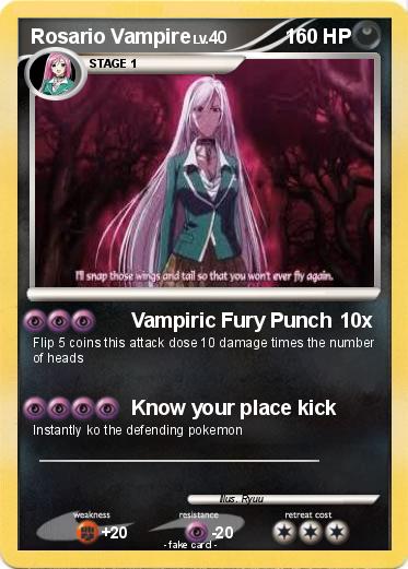 Pokemon Rosario Vampire
