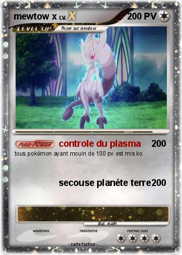Pokemon mewtow x