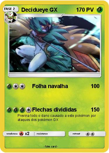 Pokemon Decidueye GX