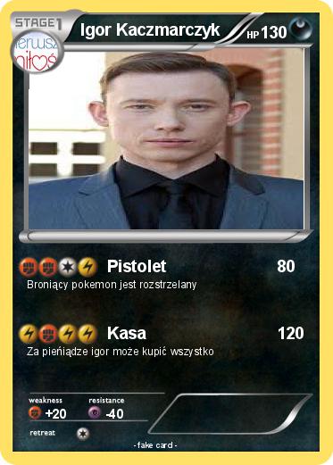 Pokemon Igor Kaczmarczyk