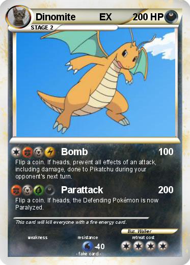Pokemon Dinomite         EX