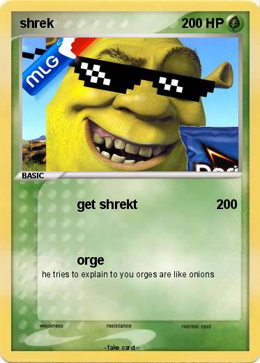 Pokemon shrek