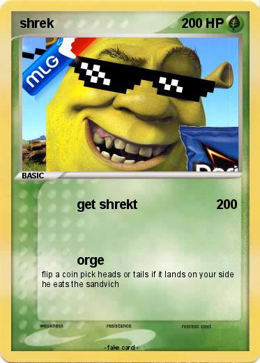 Pokemon shrek