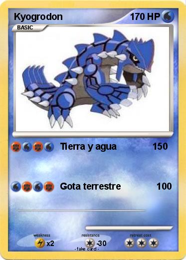Pokemon Kyogrodon