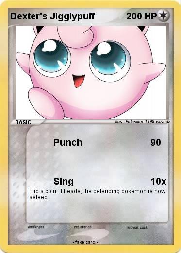 Pokemon Dexter's Jigglypuff