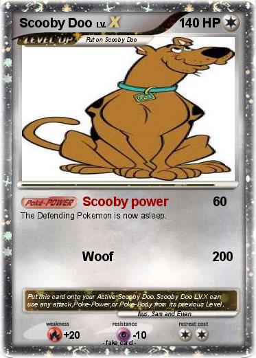 Pokemon Scooby Doo