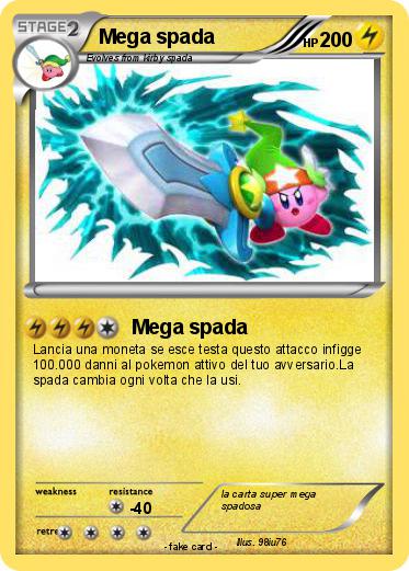 Pokemon Mega spada