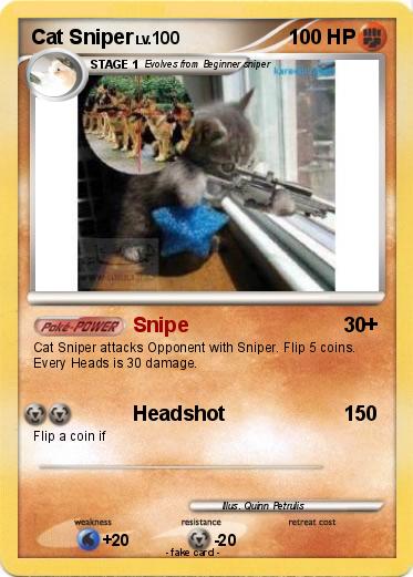Pokemon Cat Sniper