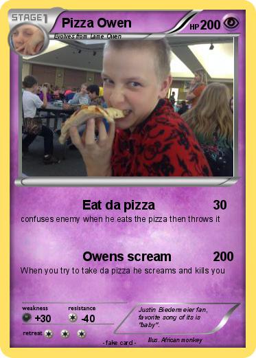 Pokemon Pizza Owen