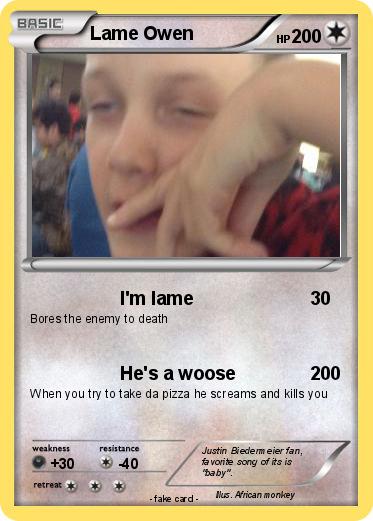 Pokemon Lame Owen