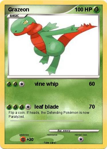 Pokemon Grazeon
