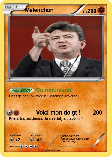 Pokemon Mélenchon