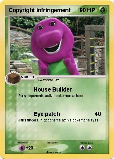 Pokemon Copyright infringement