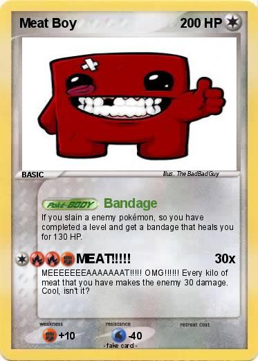 Pokemon Meat Boy