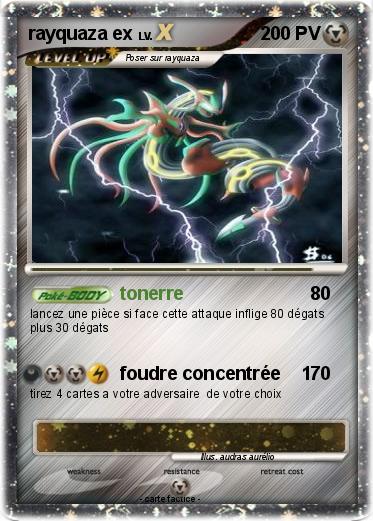 Pokemon rayquaza ex