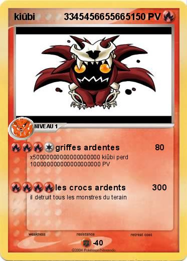 Pokemon kiûbi           3345456655665