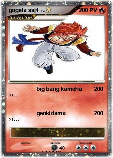 Pokemon gogeta ssj4