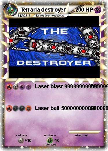 Pokemon Terraria destroyer