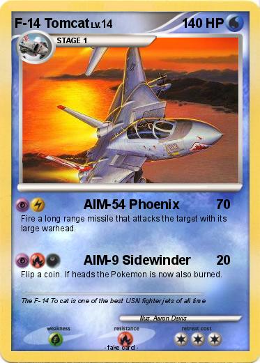 Pokemon F-14 Tomcat