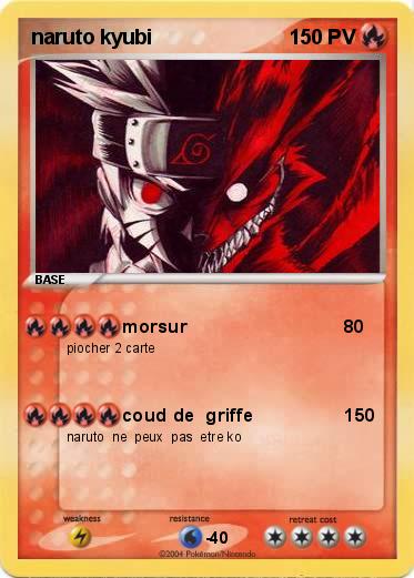 Pokemon naruto kyubi 