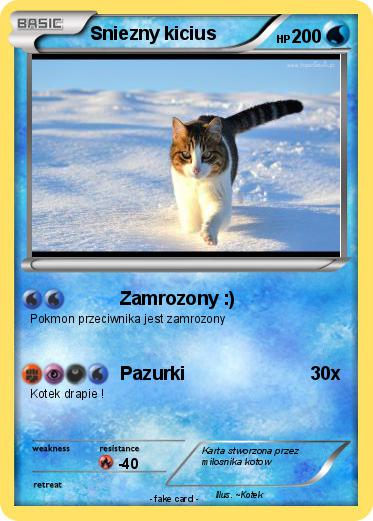 Pokemon Sniezny kicius
