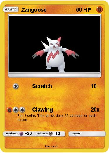 Pokemon Zangoose
