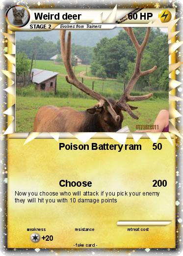 Pokemon Weird deer