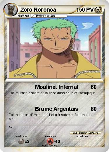 Pokemon Zoro Roronoa