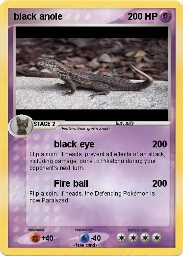 Pokemon black anole