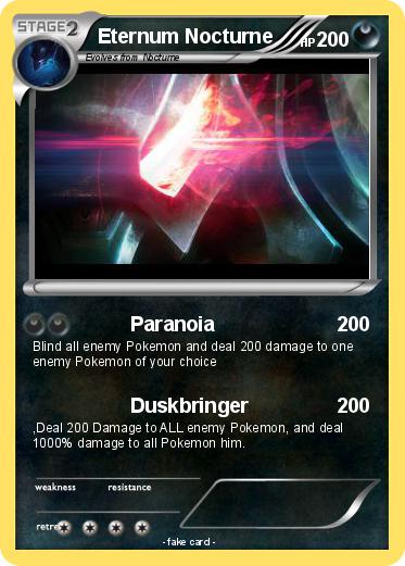 Pokemon Eternum Nocturne