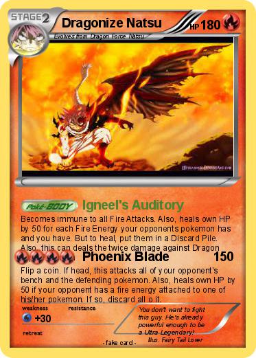 Pokemon Dragonize Natsu