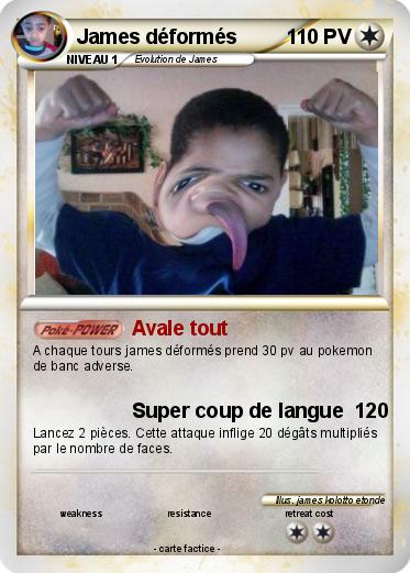Pokemon James déformés