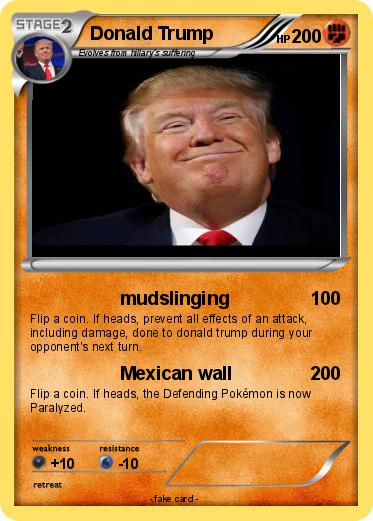 Pokemon Donald Trump