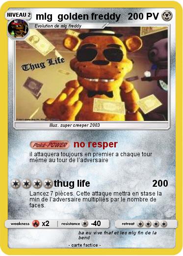 Pokemon mlg  golden freddy