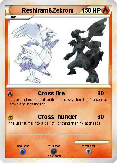 Pokemon Reshiram&Zekrom