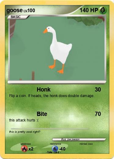 Pokemon goose