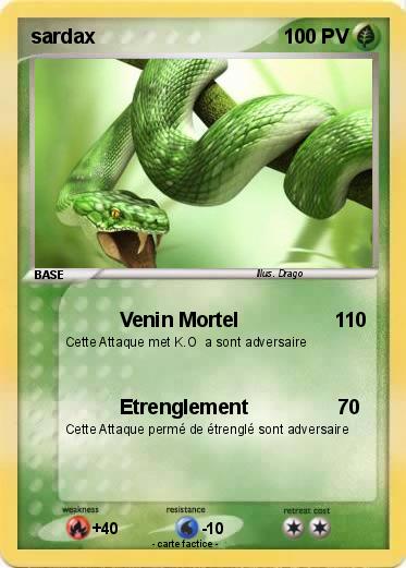 Pokemon sardax