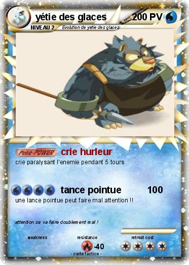 Pokemon yétie des glaces