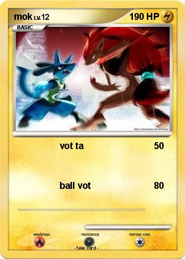 Pokemon mok