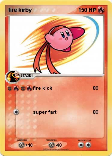 Pokemon fire kirby