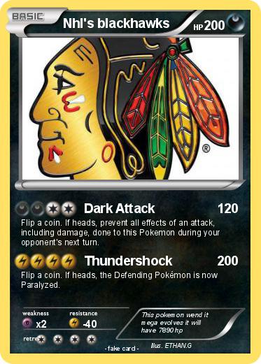 Pokemon Nhl's blackhawks