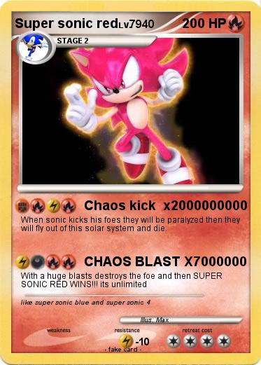 Pokemon Super sonic red