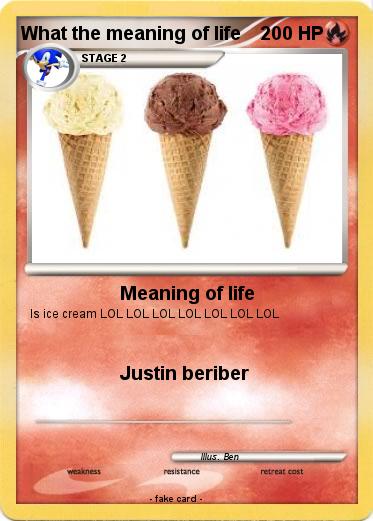 Pokemon What the meaning of life