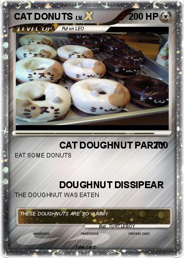 Pokemon CAT DONUTS