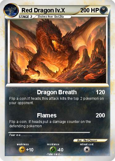 Pokemon Red Dragon lv.X