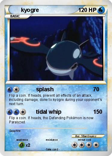 Pokemon kyogre