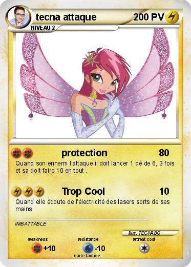 Pokemon tecna attaque